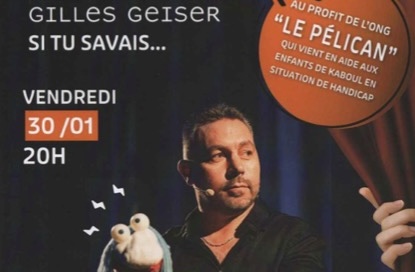 Un stand-up engagé au profit du Pélican 